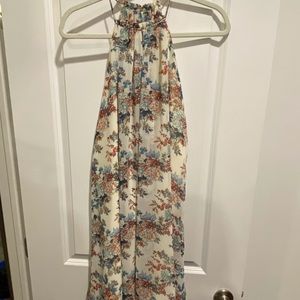 Everly White with Floral dress